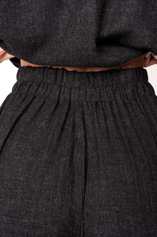 Skye Wide Leg Pants Graphite<ANGELL Store