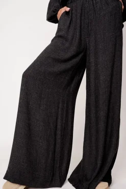 Skye Wide Leg Pants Graphite<ANGELL Store