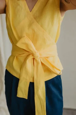 Smilt臈 Linen Top<Laume linen Clearance