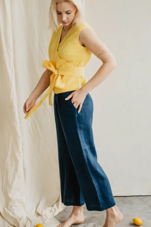 Smilt臈 Linen Top<Laume linen Clearance
