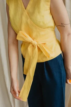 Smilt臈 Linen Top<Laume linen Clearance