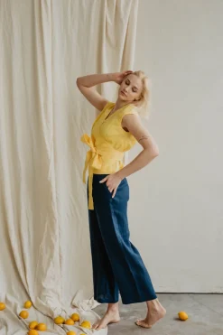 Smilt臈 Linen Top<Laume linen Clearance