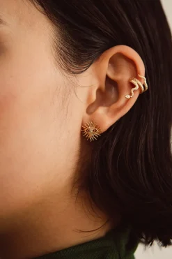 Snake Earcuff Kulta<JOIA Fashion