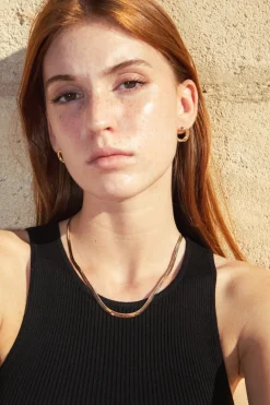 Snake Necklace Gold<JOIA Fashion