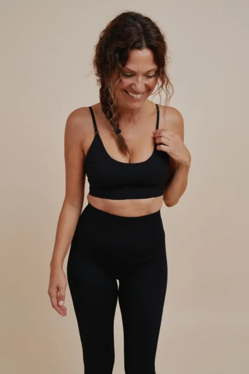 Soft Seamless Urheilutoppi Musta<Copenhagen Cartel Outlet