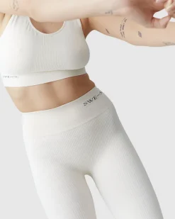 Softwear Set Tyra Leggings & Wilma Soft Bra White<Swedish Stockings Online
