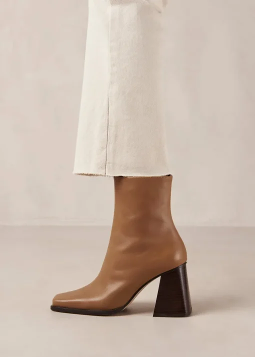 South Kaksiväriset Nahka Nilkkurit Ruskea & Beige<ALOHAS Outlet