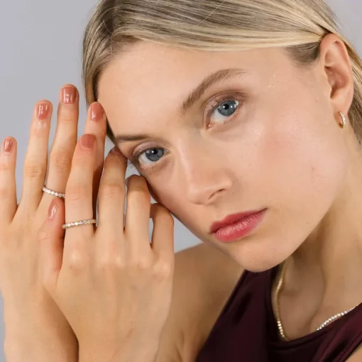 Sparkle Eternity Ring<fejn jewelry Clearance