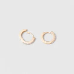 Sparkle Huggie<fejn jewelry Online