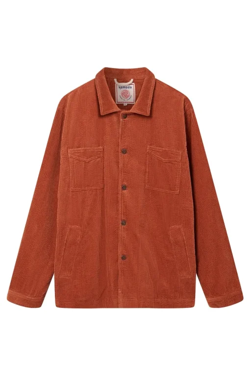 Stanley Organic Cotton Corduroy Jacket Ginger<KOMODO Sale
