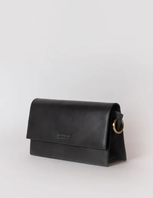 Stella Laukku Musta Klassinen Nahka<O My Bag Discount