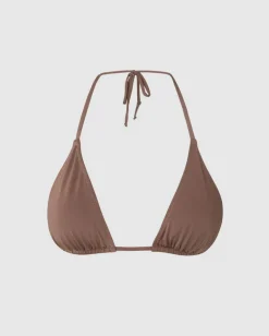 Strappy Triangle Bikini Top Mauve<UNDERSTATEMENT Hot