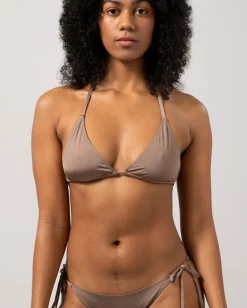 Strappy Triangle Bikini Top Mauve<UNDERSTATEMENT Hot