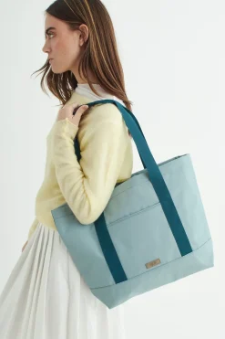Strata Tote Bag Sky Blue Vandra<lefrik Hot