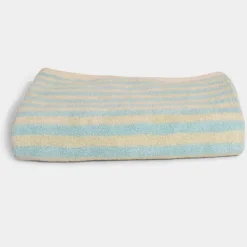 Stripe Hand Towel Pale Blue<HOMEHAGEN Cheap
