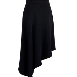 Essence Asymmetrical Skirt Black<Studio Heijne Best