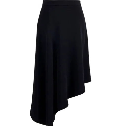 Essence Asymmetrical Skirt Black<Studio Heijne Best