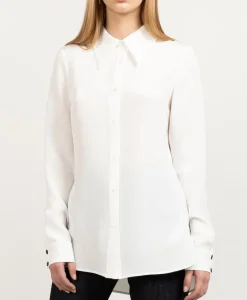 Essential Silk Shirt Off White<Studio Heijne Outlet