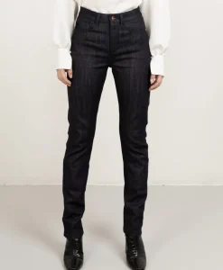 Long Denim Dark Blue<Studio Heijne Best Sale