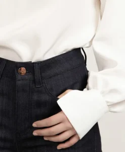 Long Denim Dark Blue<Studio Heijne Best Sale