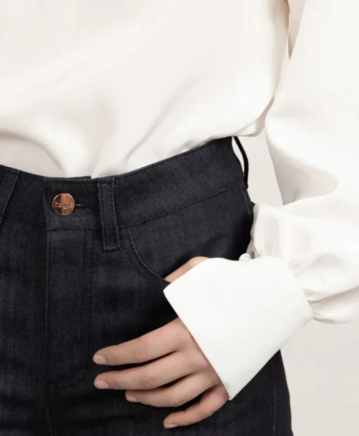 Long Denim Dark Blue<Studio Heijne Best Sale