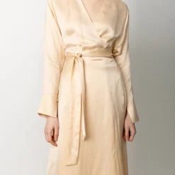 Maxi kietaisumekko Champagne<Studio Heijne Cheap