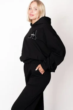 Sully Oversized Sweatshirt Black<ANGELL Discount