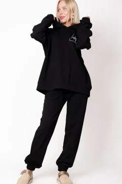 Sully Oversized Sweatshirt Black<ANGELL Discount