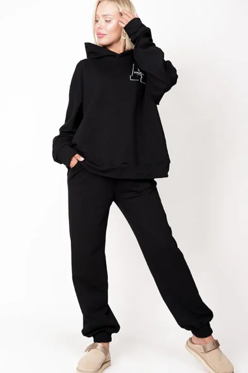 Sully Oversized Sweatshirt Black<ANGELL Discount