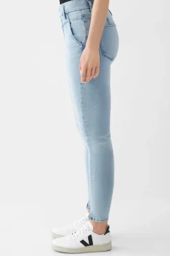 Sun Up Skinny Powerstretch Farkut Vaalea Denim<Dawn Denim Outlet