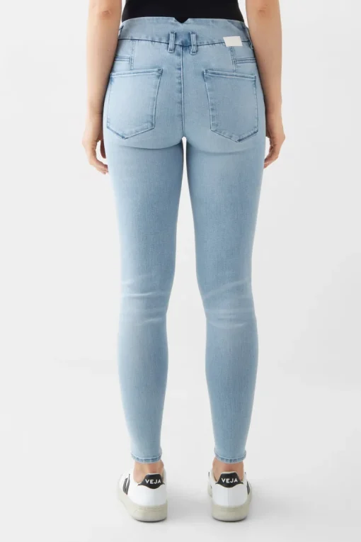 Sun Up Skinny Powerstretch Farkut Vaalea Denim<Dawn Denim Outlet