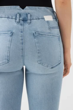 Sun Up Skinny Powerstretch Farkut Vaalea Denim<Dawn Denim Outlet