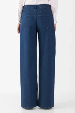 Sunny Wide Leg Classic Jeans Dark Blue<Dawn Denim Cheap