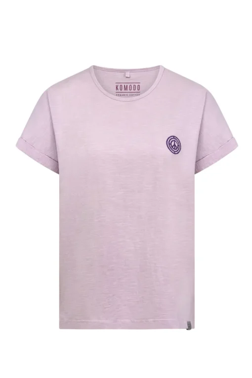Sunrise Tee Organic Cotton Lavender Pink<KOMODO Flash Sale