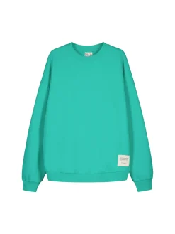 Superpower Oversize Sweatshirt Atlantis Blue<MAINIO Cheap