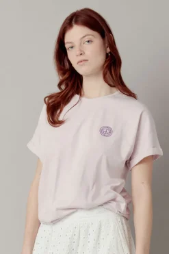Surf Tee Organic Cotton Pink Lavender<KOMODO Cheap