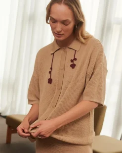 Sutemos Puuvilla Paita Beige<THE KNOTTY ONES Discount