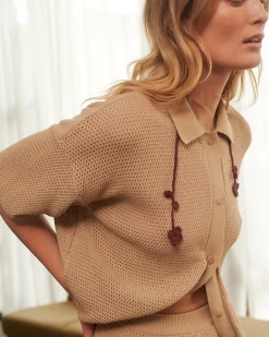 Sutemos Puuvilla Paita Beige<THE KNOTTY ONES Discount