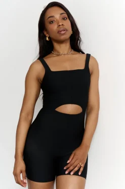 Swanky Jumpsuit Black<Believe Athletics Best