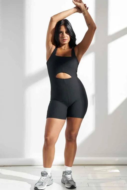 Swanky Jumpsuit Black<Believe Athletics Best