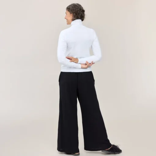 Knitted Pants Black<Tam Silk Cheap