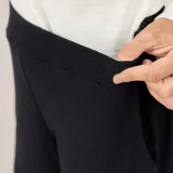 Knitted Pants Black<Tam Silk Cheap