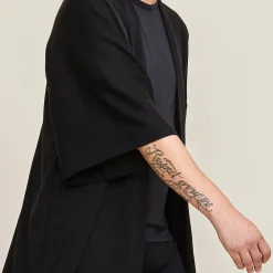 Unisex Aamutakki Musta<Tam Silk Outlet