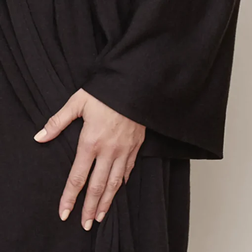 Unisex Aamutakki Musta<Tam Silk Outlet