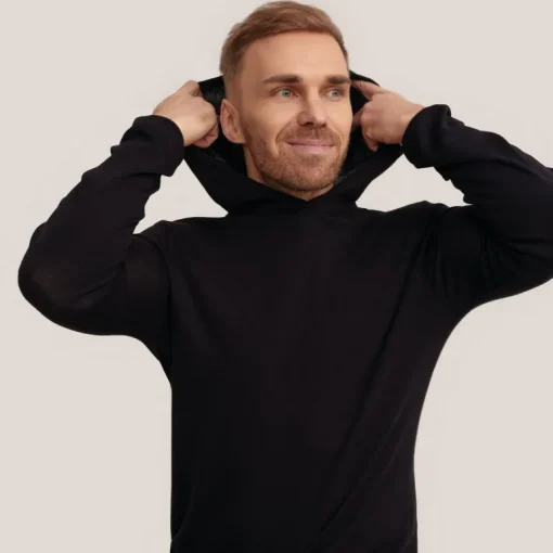 Unisex Merinosilkki Huppari<Tam Silk Sale