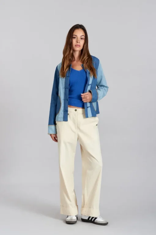 Tansy Cotton Trousers White<KOMODO Best Sale