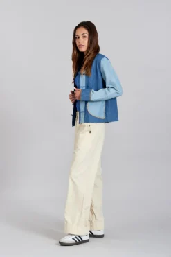 Tansy Cotton Trousers White<KOMODO Best Sale