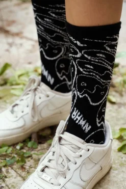 Tao Socks Black<NWHR Clothing Cheap