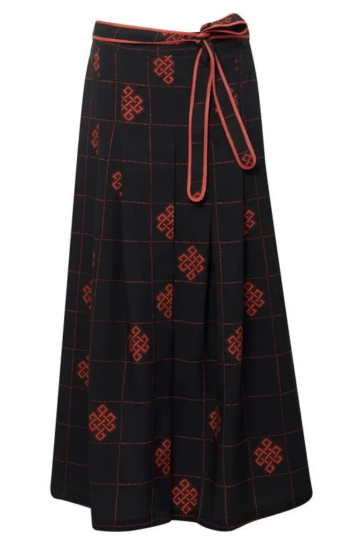 Tara Skirt Eternal Black<KOMODO Outlet