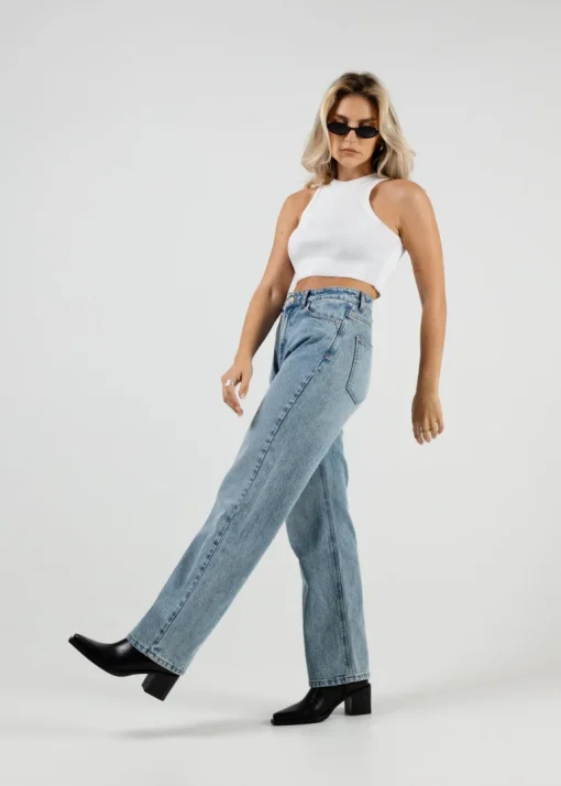 The Billie Jeans Medium Light Blue<GUAJA. Best Sale
